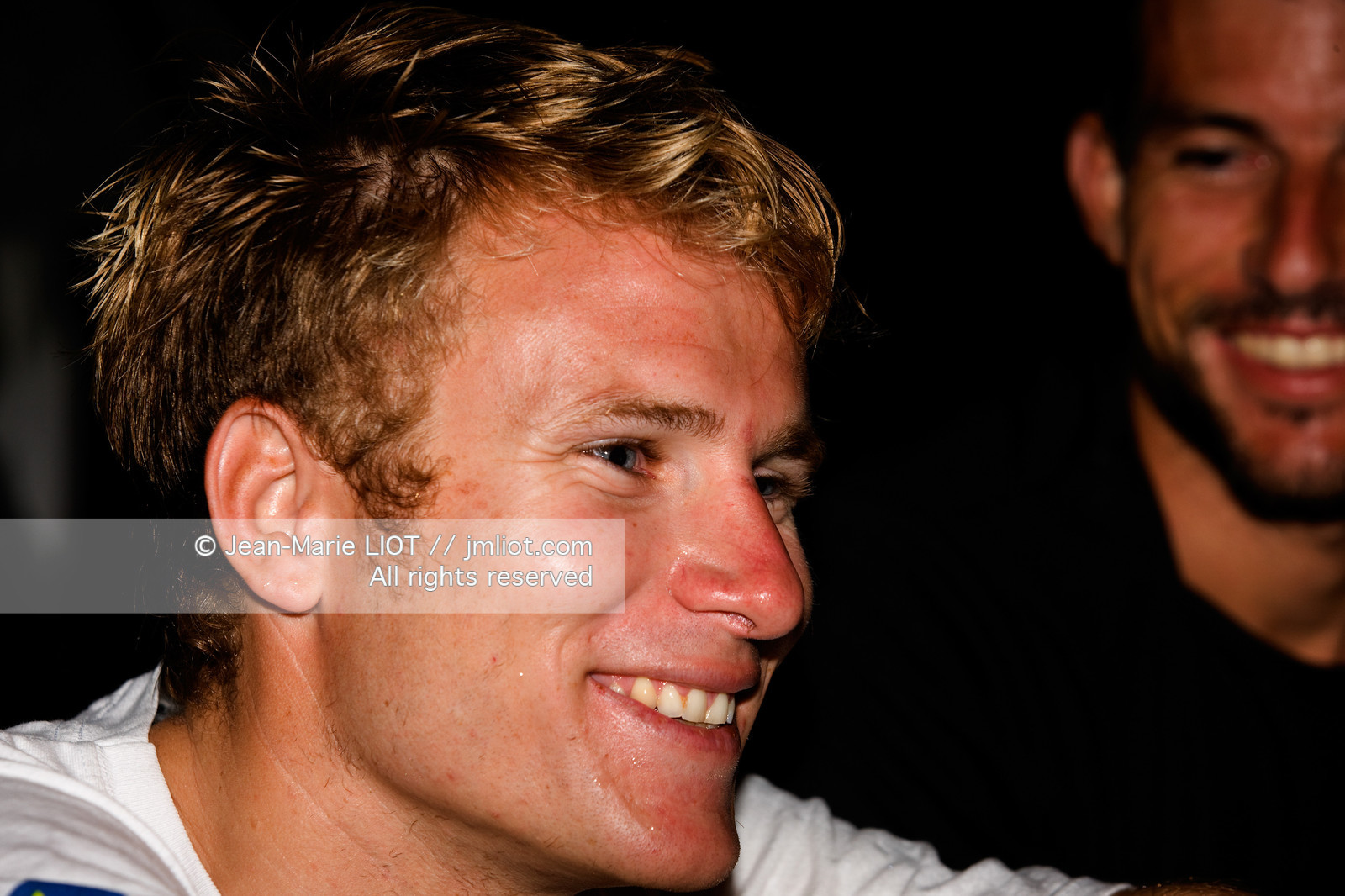 LE 19 novembre 2011, Arrivée au Costa Rica, de François Gabart et Sébastien Col à bord de l'imoca Macif. Photo © Jean-Marie Liot DPPI.