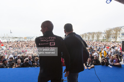 VENDEE GLOBE 2016-2017 - SEBASTIEN DESTREMAU - TECHNOFIRST - ARRIVEE