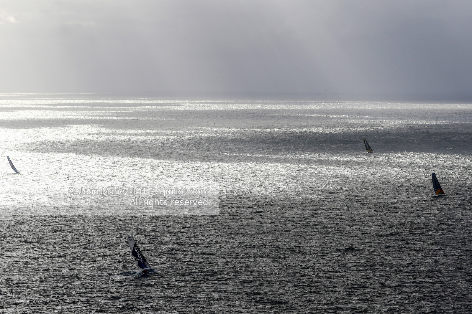 VENDEE GLOBE 2012-2013 - DEPART- JEAN-MARIE LIOT DPPI