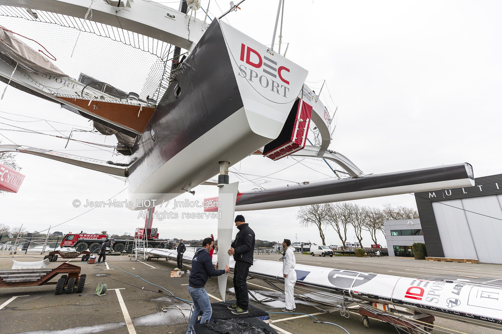 IDEC SPORT 2018 - MISE A L'EAU