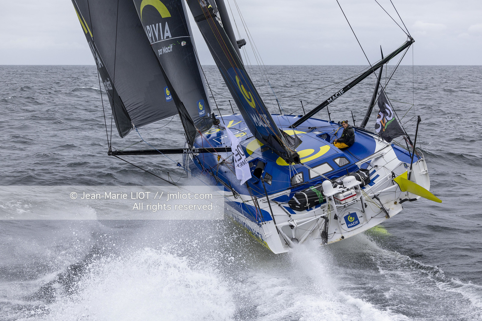 CHARLIE DALIN 2024 - IMOCA MACIF SANTE PREVOYANCE - VENDEE GLOBE 2024-2025