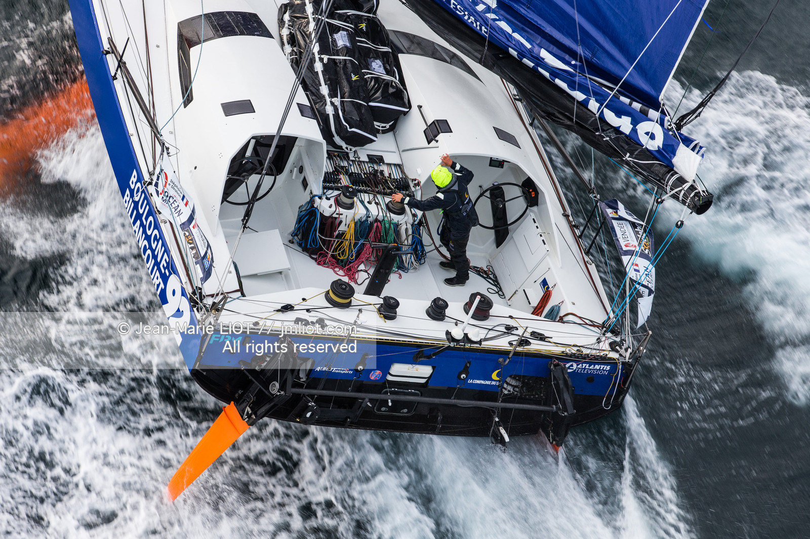 VENDEE GLOBE 2016-2017 - STEPHANE LE DIRAISON - COMPAGNIE DU LIT