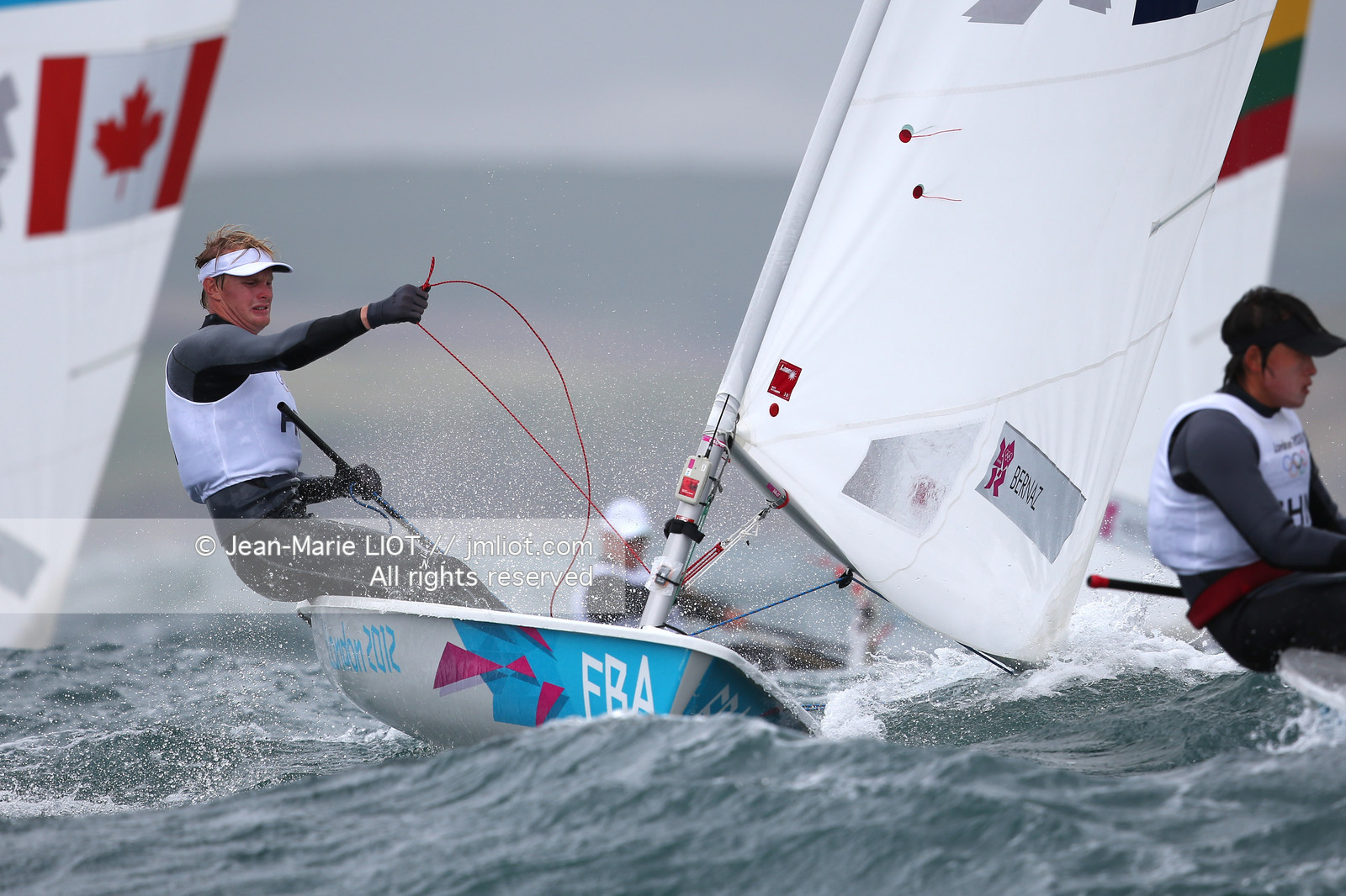 LONDON 2012 - SAILING - LASER MEN.
