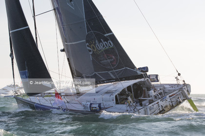 VENDEE GLOBE 2016-2017 - FABRICE AMEDEO - NEWREST-MATMUT - ARRIVEE