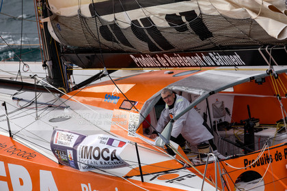 VENDEE GLOBE 2012-2013 - DEPART- JEAN-MARIE LIOT DPPI