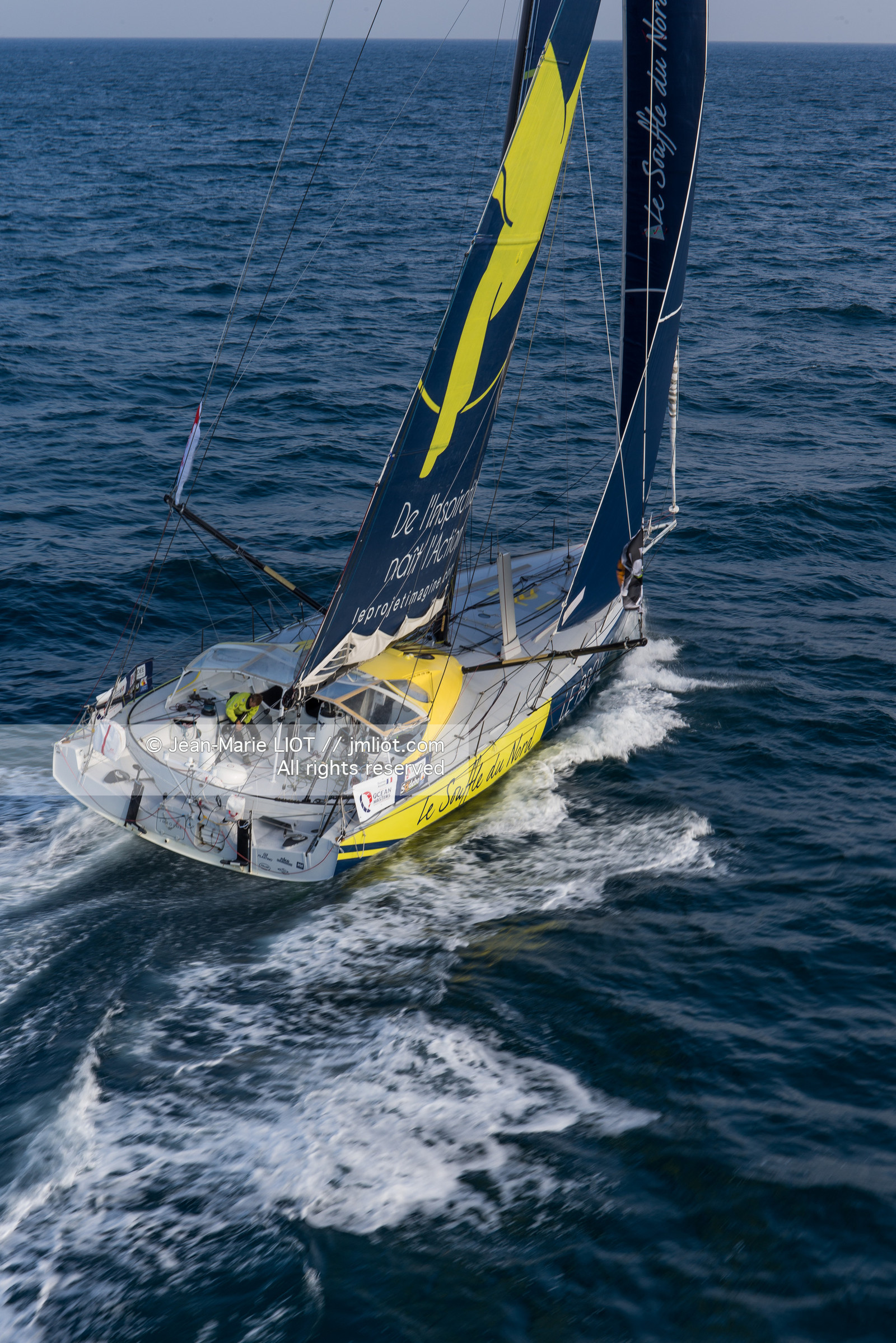 VENDEE GLOBE 2016-2017 -THOMAS RUYANT - LE SOUFFLE DU NORD POUR LE PROJET