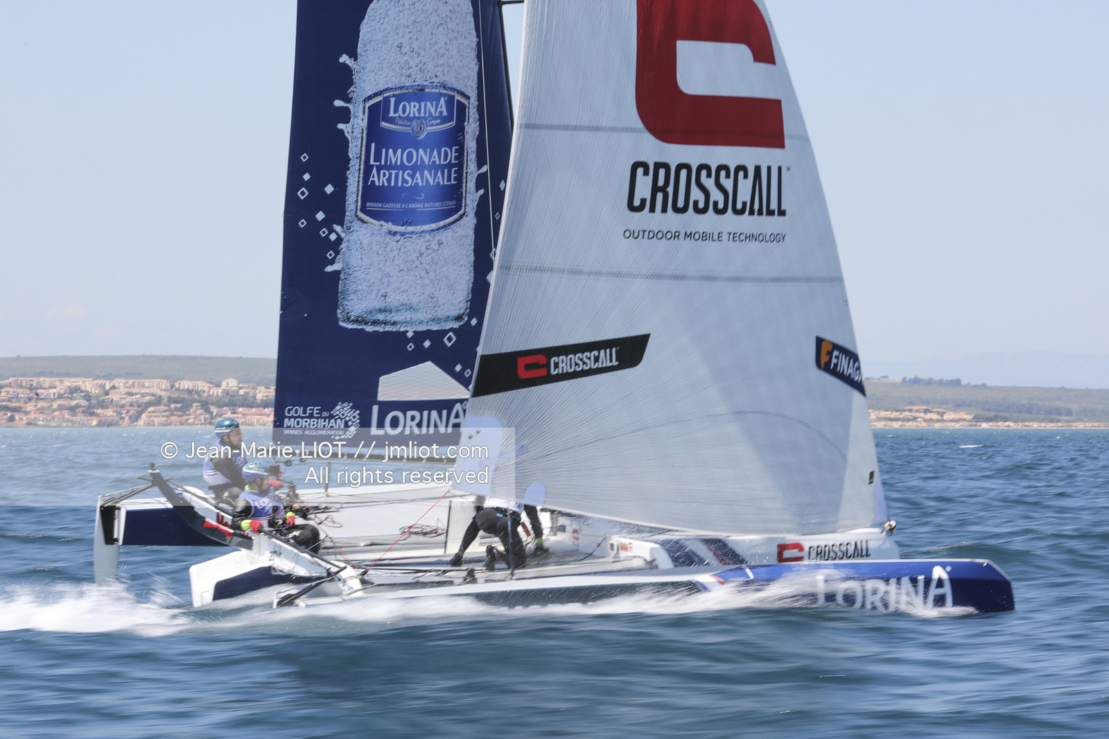 Tour Voile 2018, acte de Gruissan, le 17 juillet 2018..Photo : Jean-Marie LIOT   ASO