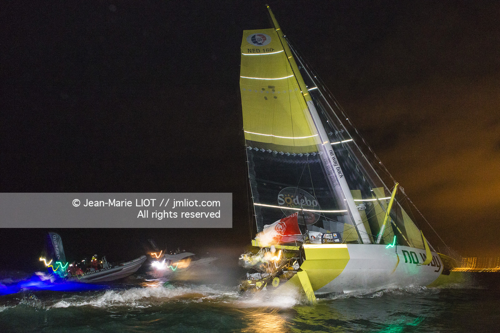 VENDEE GLOBE 2016-2017 - PIETER HEEREMA - NO WAY BACK - ARRIVEE
