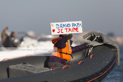 VENDEE GLOBE 2016-2017 - FABRICE AMEDEO - NEWREST-MATMUT - ARRIVEE