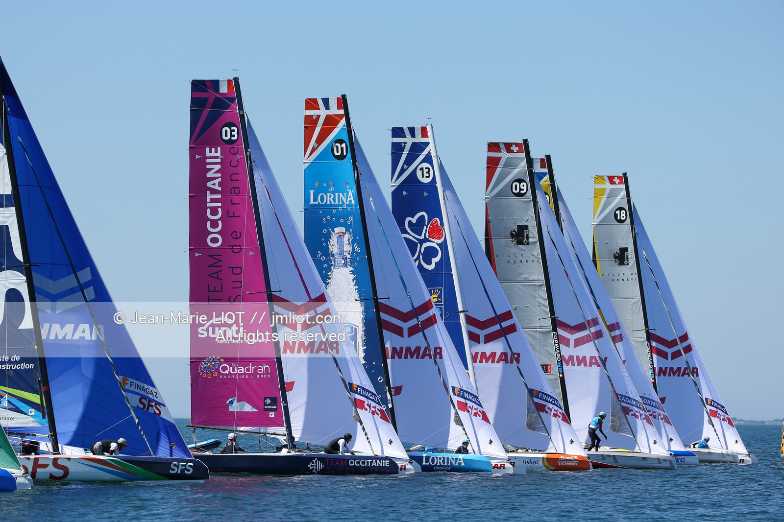 Tour de france à la voile 2017, du 5 au 31 juillet 2017..Photo © Jean-Marie Liot .