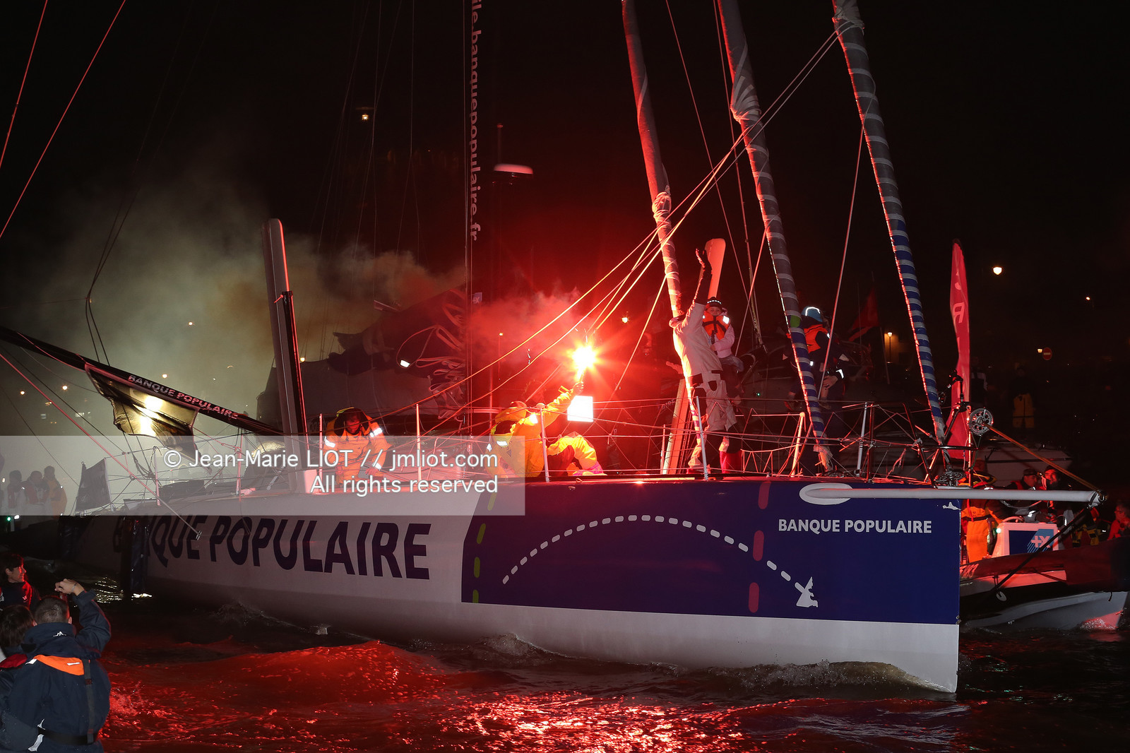 ARRIVEE ARMEL LE CLEAC'H - BANQUE POPULAIRE