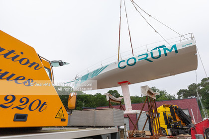 NICOLAS TROUSSEL - CLASS 40 CORUM - 2018 - MISE A L'EAU