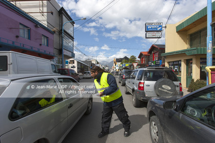 Ushuaia, Terre de Feu est la ville la plus australe du globe.Située à la pointe de l'Argentine cette province est la porte de l'antartique.photo © Jean-Marie Liot.