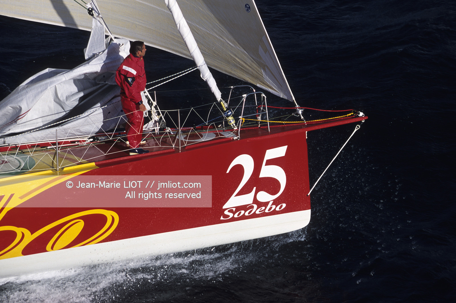 VENDEE GLOBE 2000-2001 - THOMAS COVILLE - SODEBO