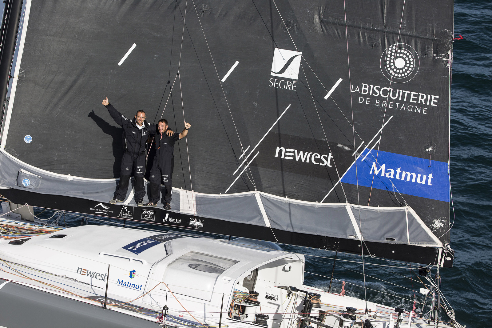 IMOCA 60 PIEDS NEWREST MATMUT - SKIPPER : FABRICE AMEDEO