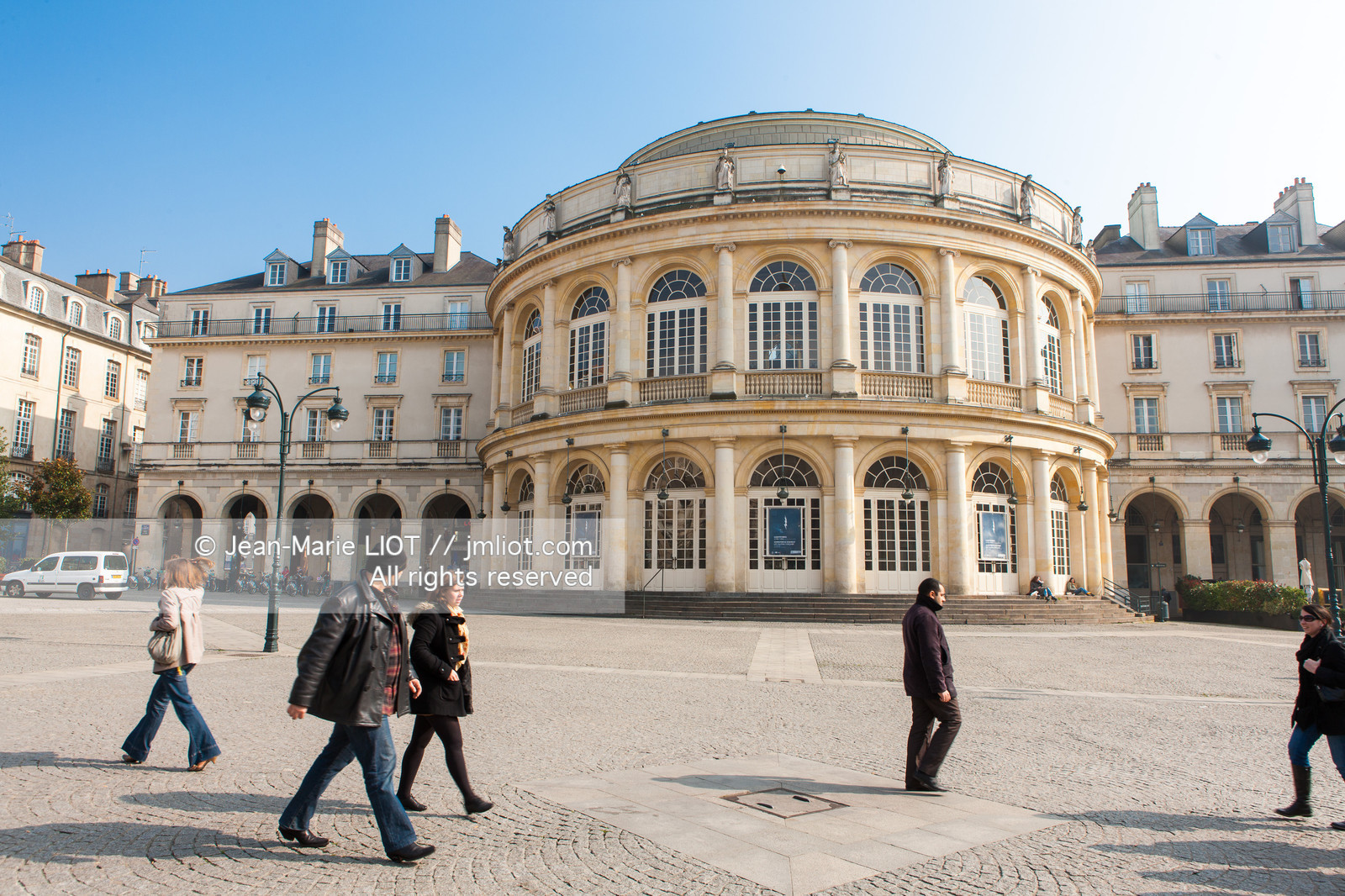 France, Bretagne, ile et vilaine monuments et visite de la ville de rennes. Photo © Jean-Marie Liot.