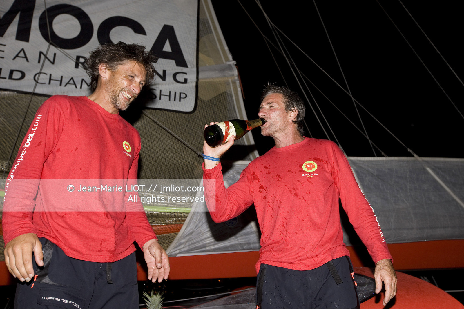 TRANSAT JACQUES VABRE 2011 - ARRIVEE GROUPE BEL