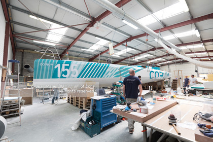 NICOLAS TROUSSEL 2018 - CLASS 40 CORUM - CHANTIER - PORTRAIT