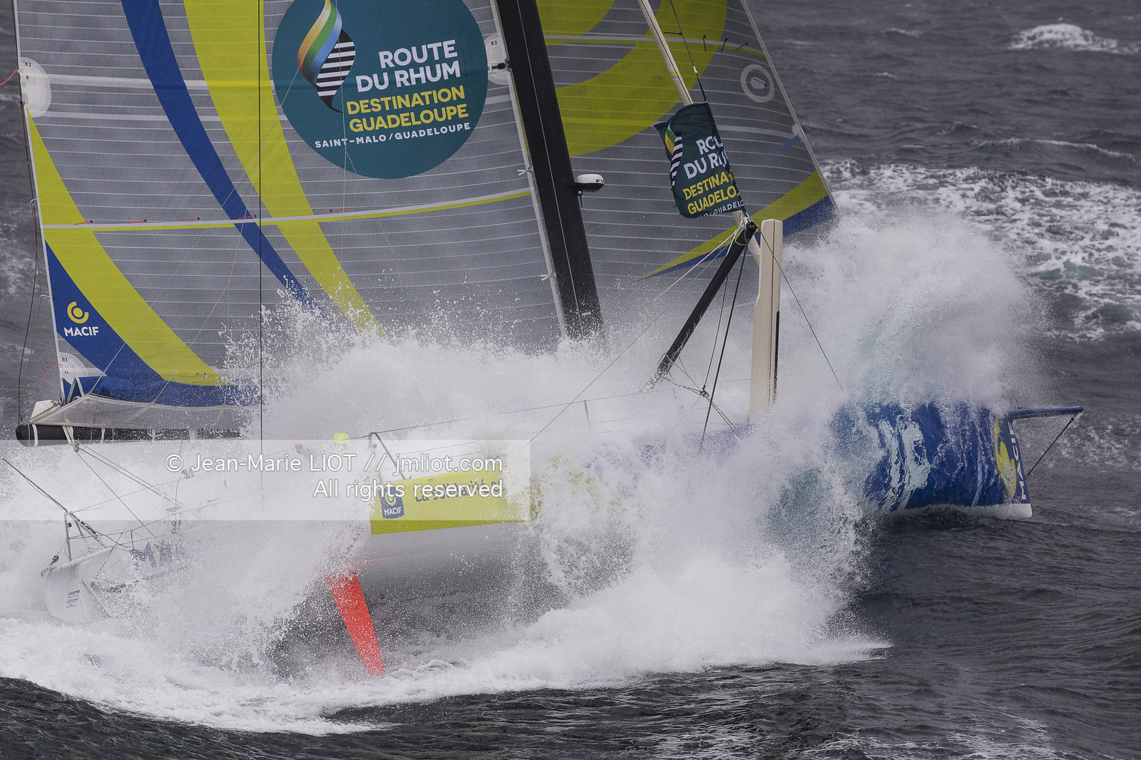 IMOCA - MACIF 2014 - BI RHUM AERIAL