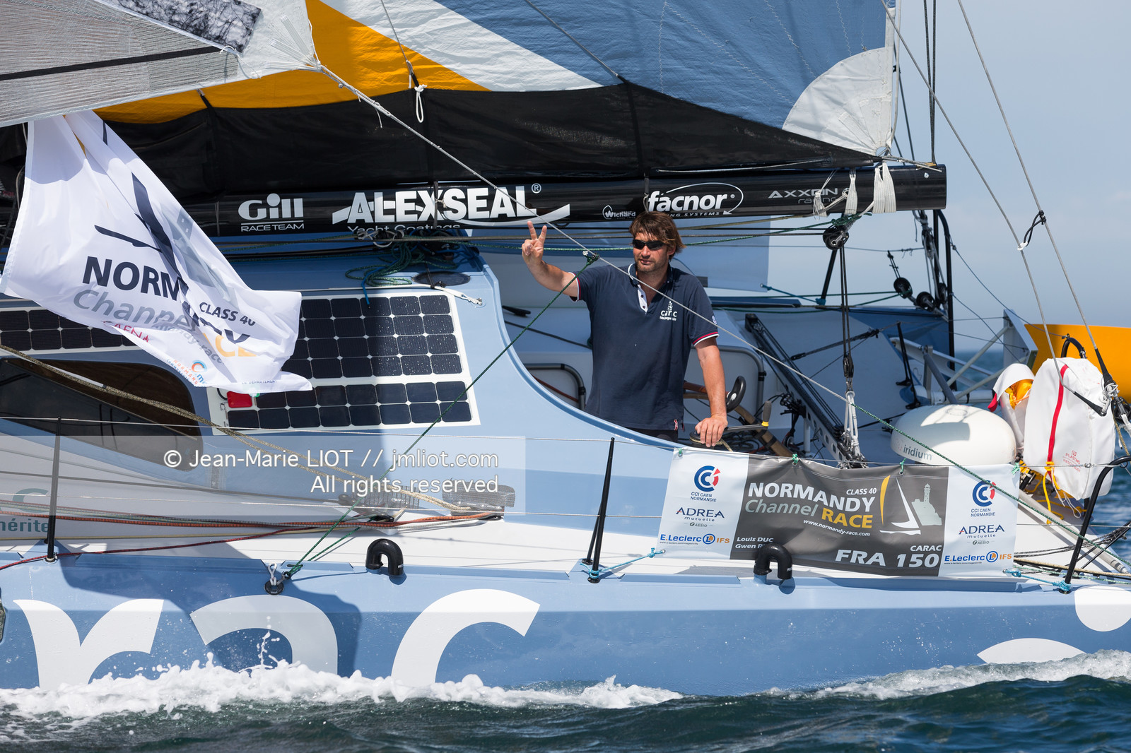 NORMANDY CHANNEL RACE 2018 - DEPART