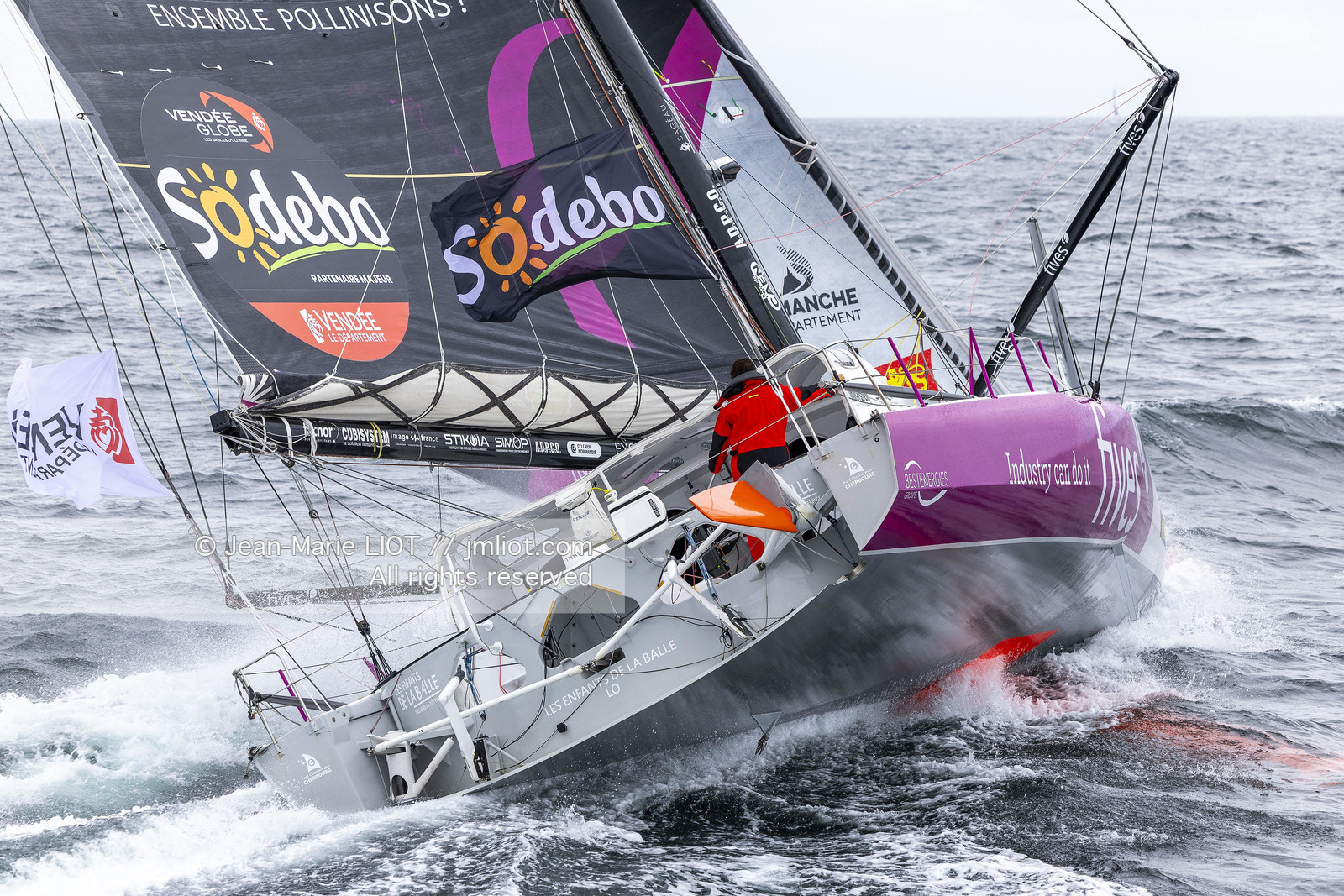 LOUIS DUC 2024 - IMOCA FIVES GROUP – LANTANA ENVIRONNEMENT - VENDEE GLOBE 2024-2025