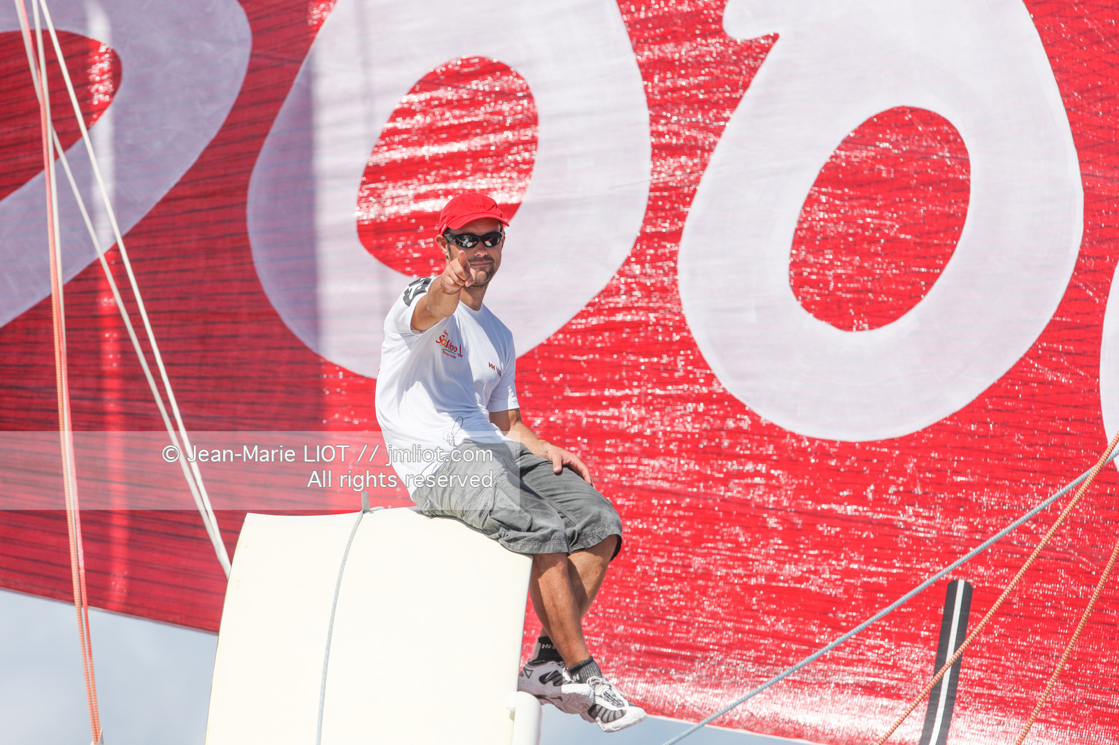 ROUTE DU RHUM 2010 - MAXI TRIMARAN SODEBO - THOMAS COVILLE