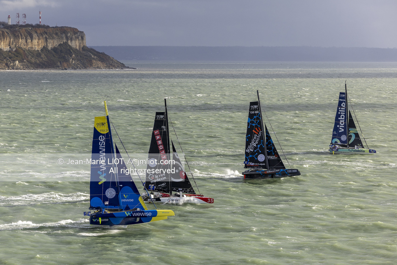 TRANSAT CAFE L’OR 2025 - DEPART OCEAN FIFTY