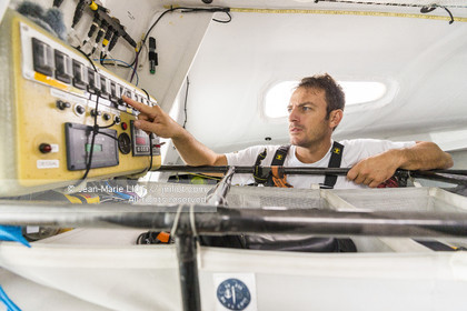 SAILING - TRANSAT JACQUES VABRE 2017 - FENETREA MIX BUFFET - ERWAN LE ROUX - VINCENT RIOU