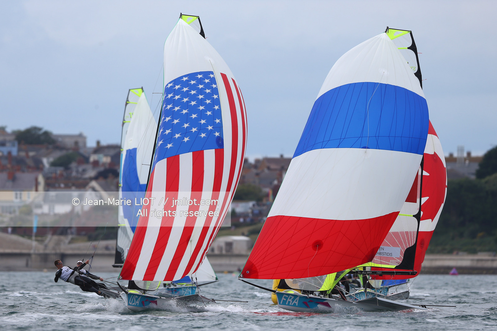 LONDON 2012 - SAILING - 49ER MEN.
