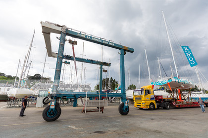 NICOLAS TROUSSEL - CLASS 40 CORUM - 2018 - MISE A L'EAU