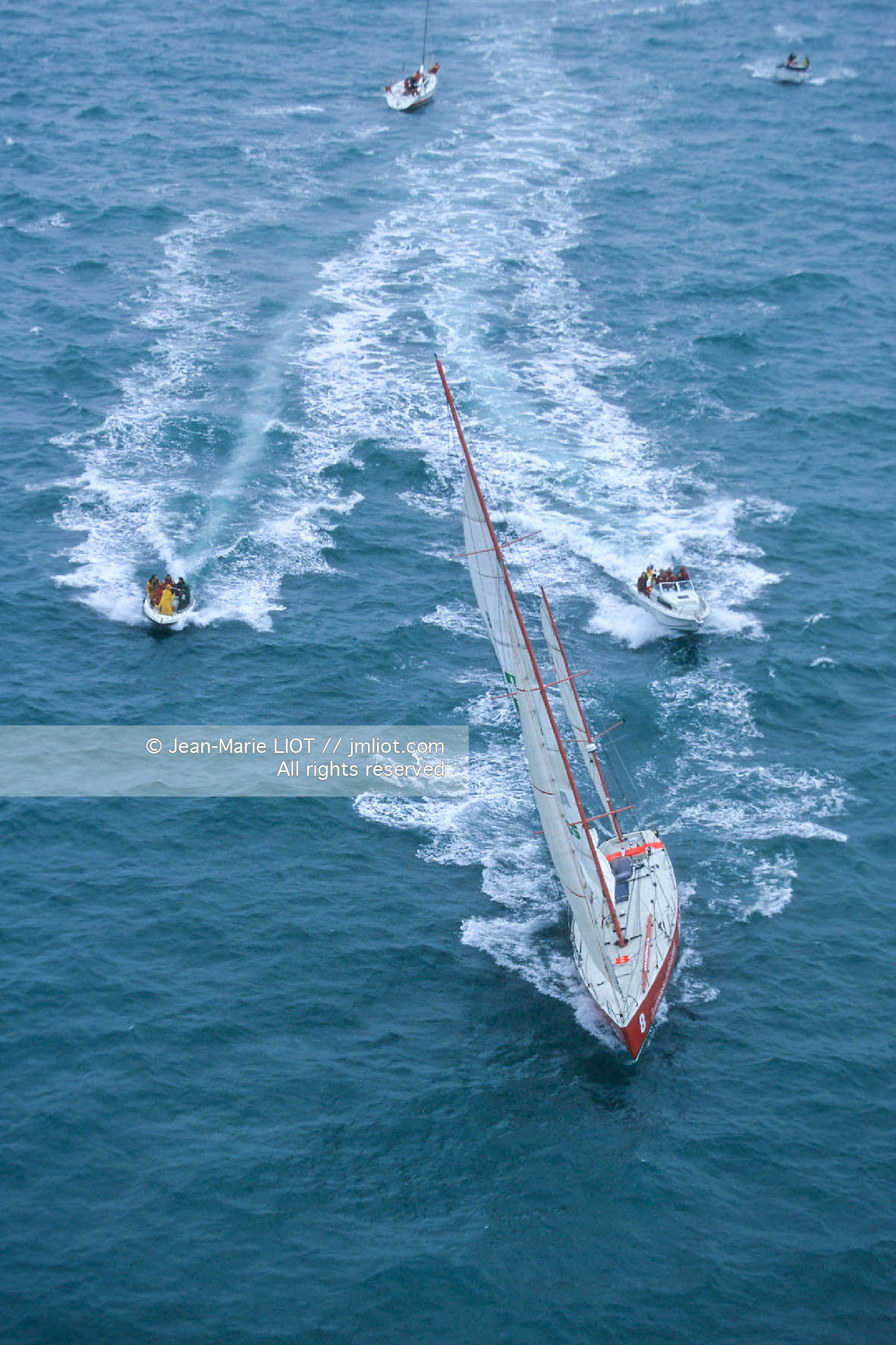 ROUTE DU RHUM 1998 - DEPART
