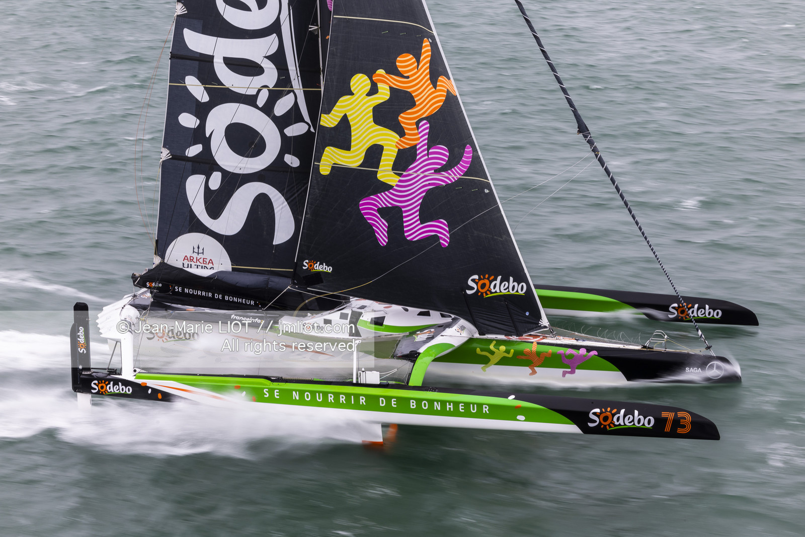 THOMAS COVILLE - ARKEA ULTIM CHALLENGE - ARRIVEE