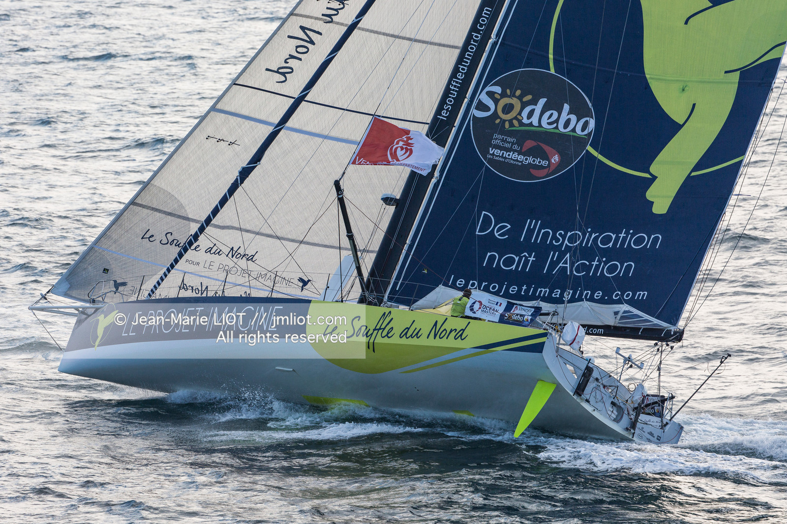 VENDEE GLOBE 2016-2017 -THOMAS RUYANT - LE SOUFFLE DU NORD POUR LE PROJET
