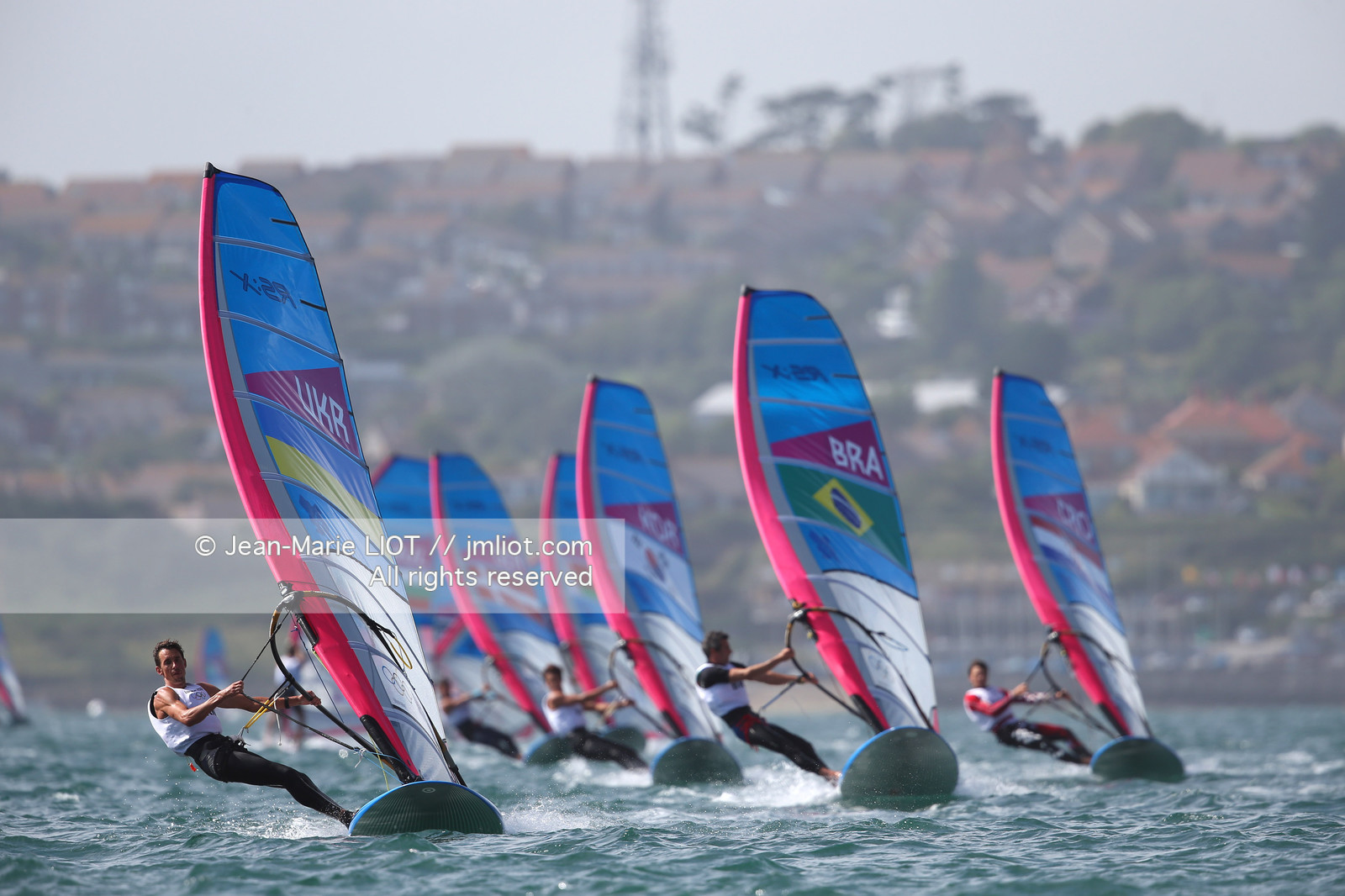 LONDON 2012 - SAILING - RS X MEN.