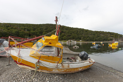 Ushuaia, Terre de Feu est la ville la plus australe du globe.Située à la pointe de l'Argentine cette province est la porte de l'antartique.photo © Jean-Marie Liot.
