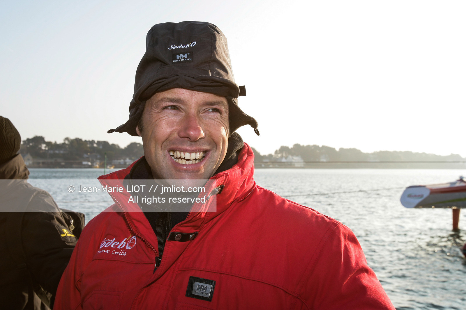 MAXI TRIMARAN SODEBO - THOMAS COVILLE - RECORD TOUR DU MONDE EN SOLITAIRE..