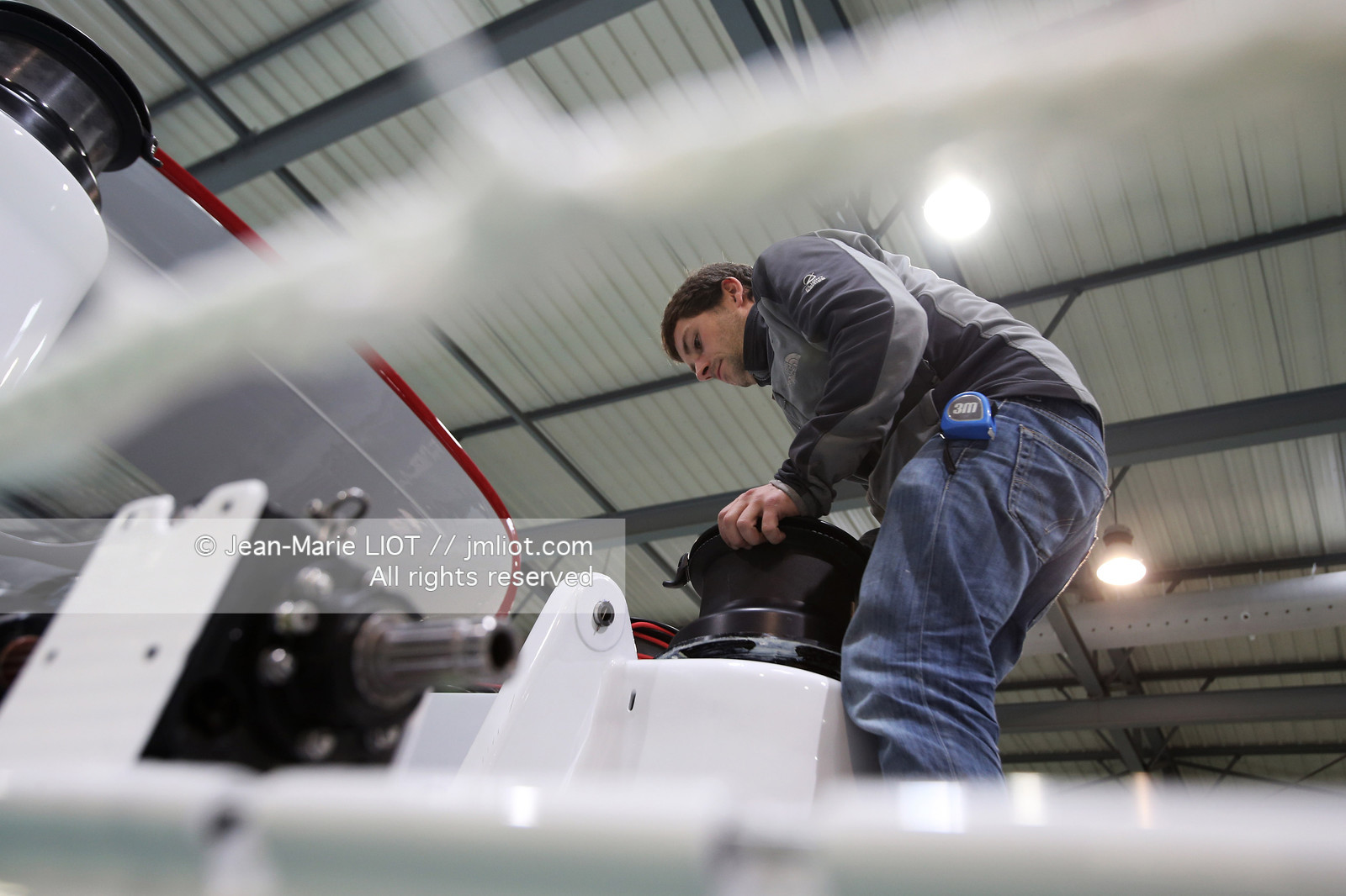 SAILING - MAXI 80 PRINCE DE BRETAGNE - SHIPYARD