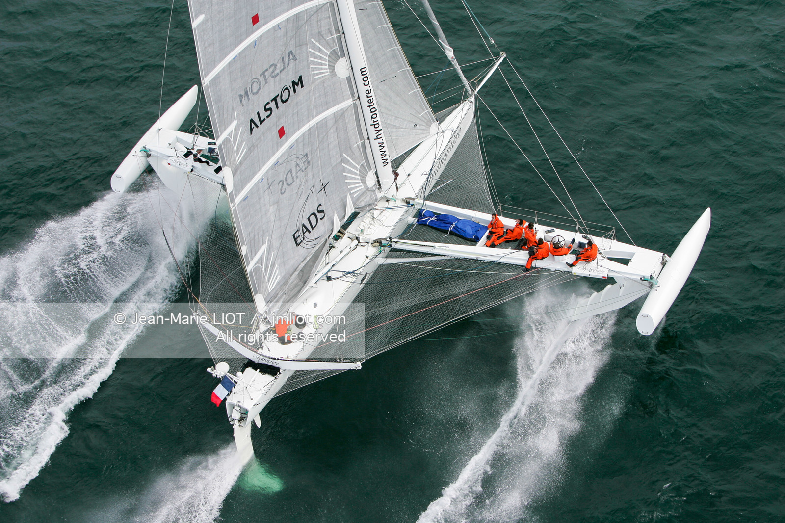 UN VOL EN HYDROPTERE