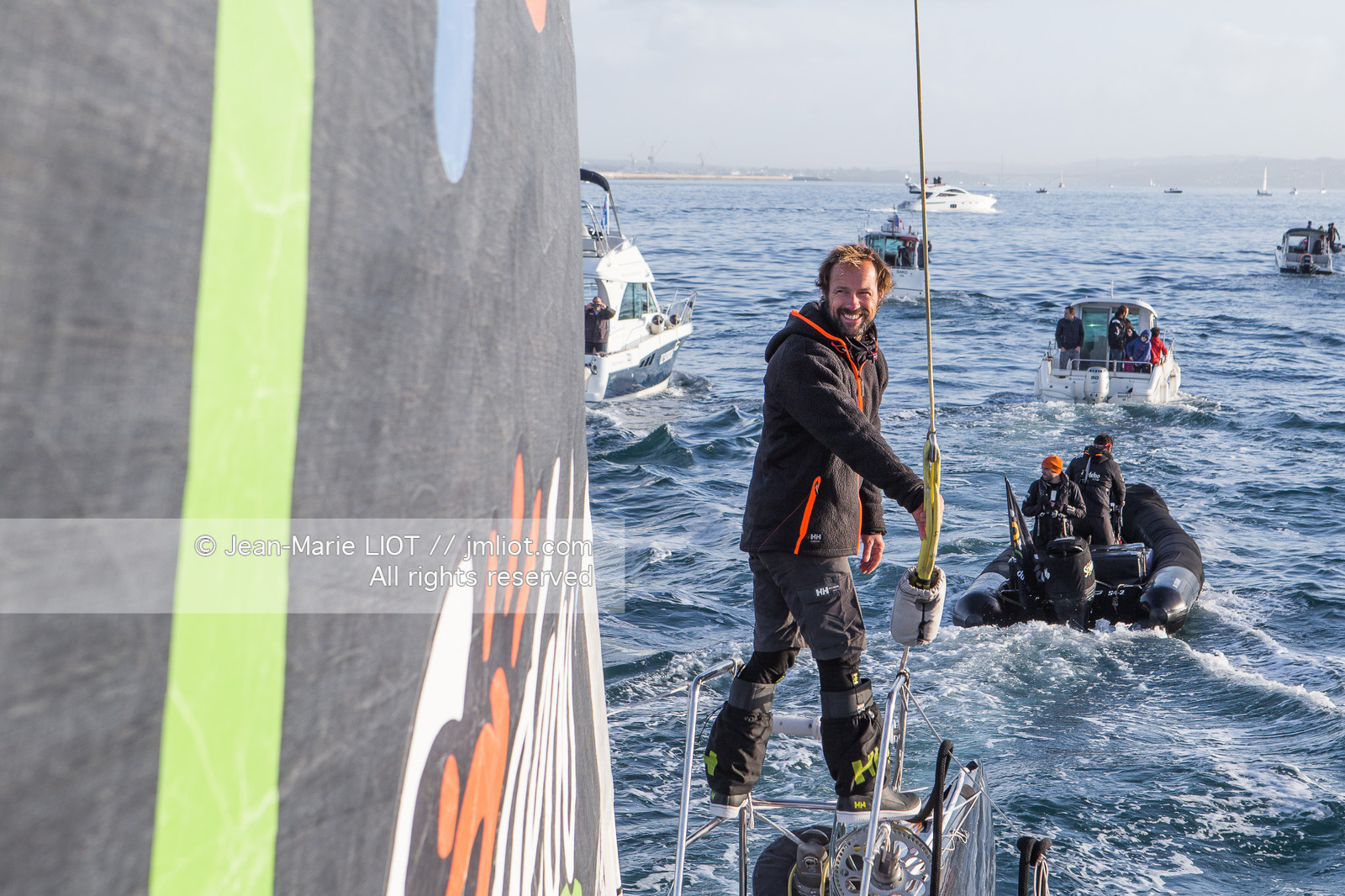 THOMAS COVILLE - RECORD AUTOUR DU MONDE EN MULTICOQUE EN SOLITAIRE 2016