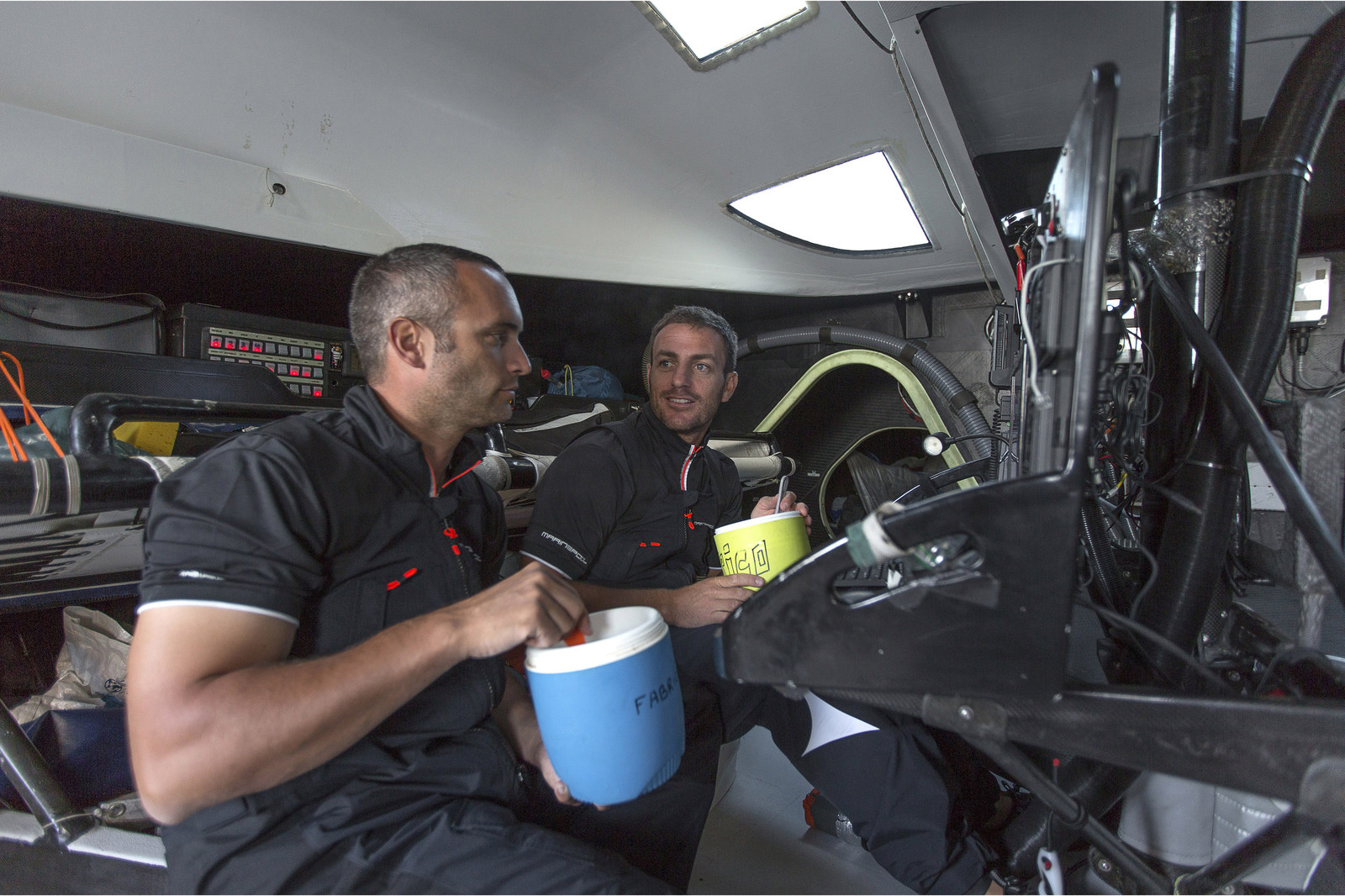 IMOCA NEWREST MATMUT - SKIPPER : FABRICE AMEDEO
