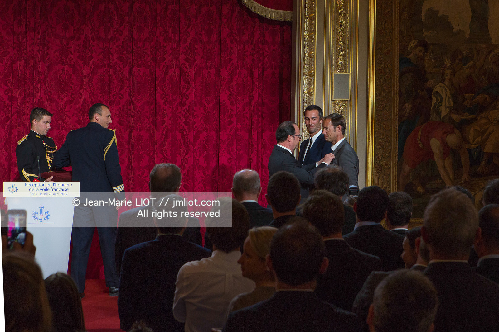 VENDEE GLOBE - RECORD - LEGION D'HONNEUR - ELYSEE