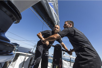 IMOCA NEWREST MATMUT - SKIPPER : FABRICE AMEDEO