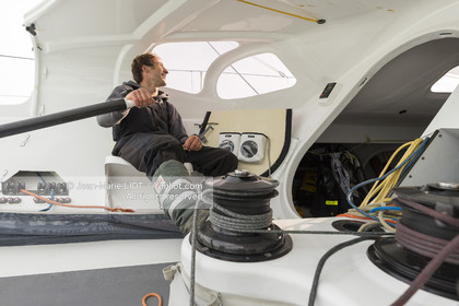 SAILING - TRANSAT JACQUES VABRE 2017 - FENETREA MIX BUFFET - ERWAN LE ROUX - VINCENT RIOU