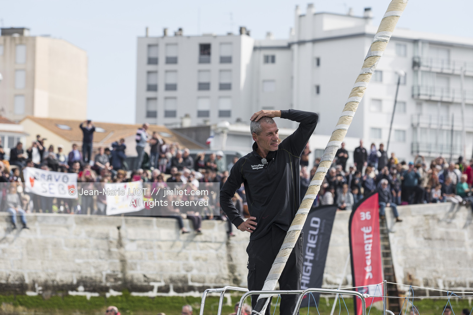 VENDEE GLOBE 2016-2017 - SEBASTIEN DESTREMAU - TECHNOFIRST - ARRIVEE