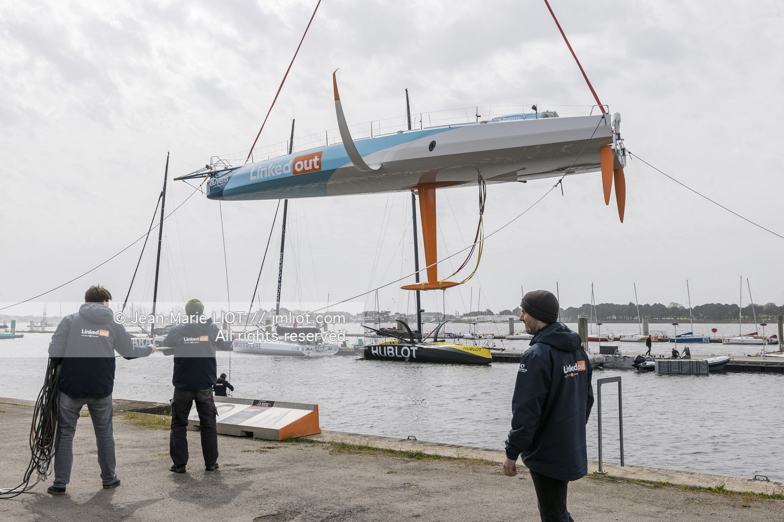 THOMAS RUYANT 2022 - MISE A L’EAU IMOCA LINKEDOUT