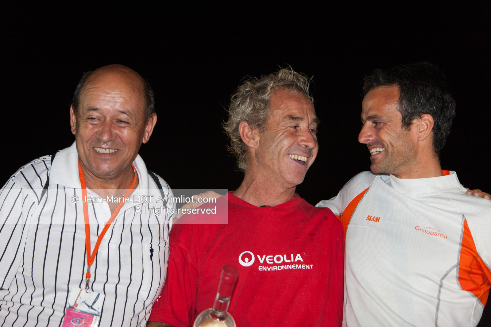 ROUTE DU RHUM 2010 - ARRIVEE DE ROLAND JOURDAIN