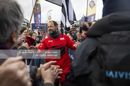 THOMAS COVILLE - ARKEA ULTIM CHALLENGE - ARRIVEE