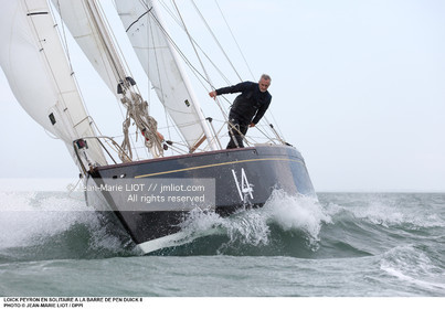 LOICK PEYRON A BORD DE PEN DUICK II