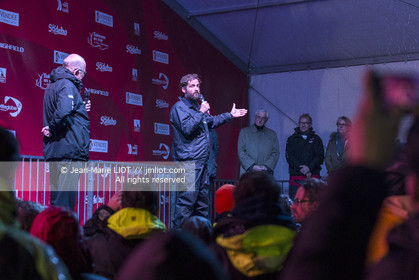 VENDEE GLOBE 2016-2017 - ARRIVEE ERIC BELLION - COMME UN SEUL HOMME