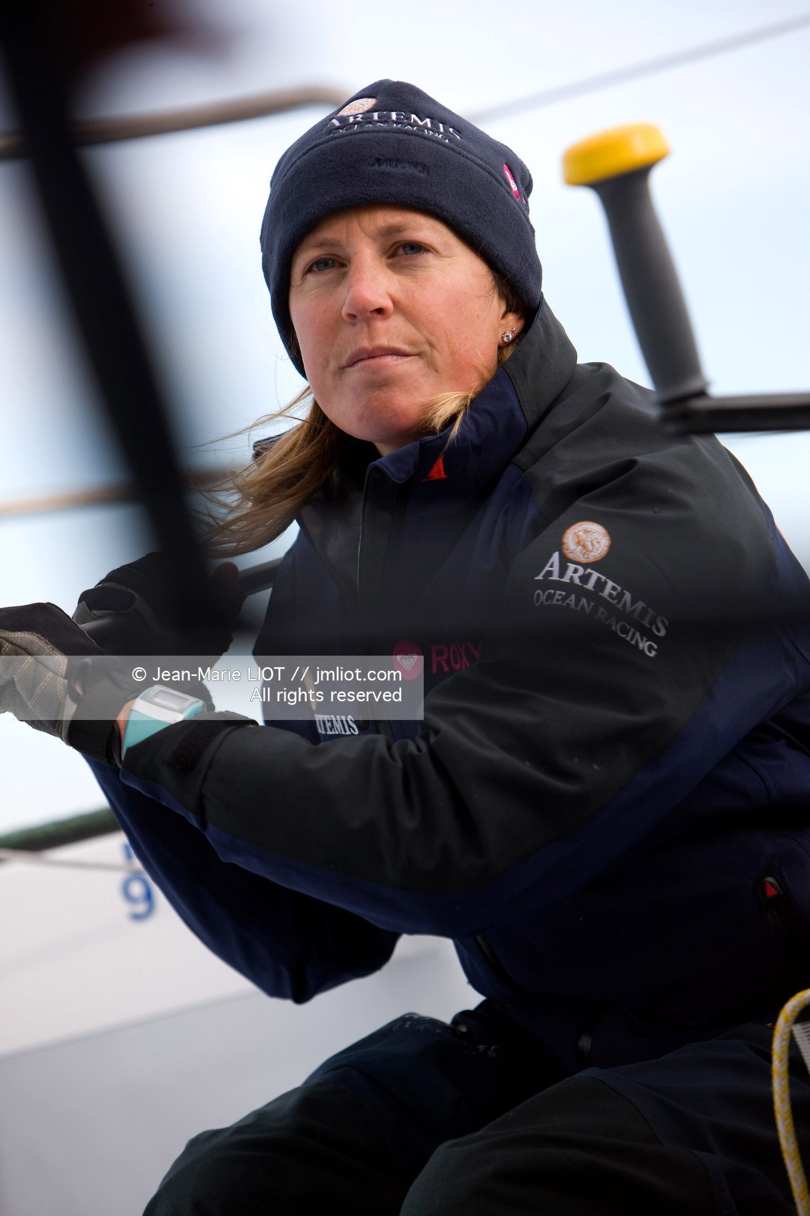 A BORD D'ARTEMIS AVEC SAM DAVIES ET SYDNEY GAVIGNET